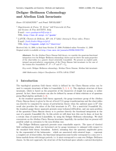 Deligne–Beilinson Cohomology and Abelian Link Invariants