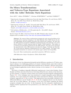 On Miura Transformations and Volterra-Type Equations Associated with the Adler–Bobenko–Suris Equations