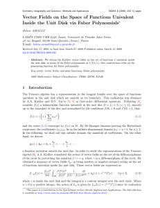 Vector Fields on the Space of Functions Univalent s ?