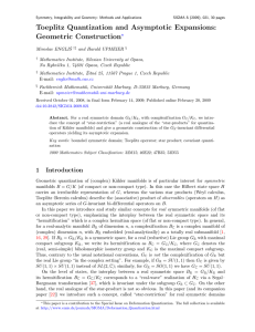 Toeplitz Quantization and Asymptotic Expansions: on ?