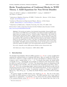 Hecke Transformations of Conformal Blocks in WZW