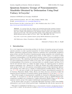 Quantum Isometry Groups of Noncommutative Manifolds Obtained by Deformation Using Dual cycles ?