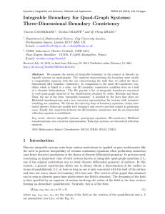 Integrable Boundary for Quad-Graph Systems: Three-Dimensional Boundary Consistency