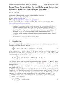Long-Time Asymptotics for the Defocusing Integrable Discrete Nonlinear Schr¨ odinger Equation II
