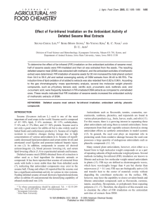 Effect of Far-Infrared Irradiation on the Antioxidant Activity of S -C