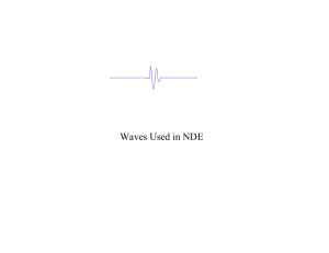 Waves Used in NDE
