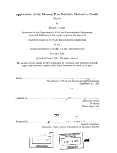 Application  of  the  Element  Free ... Rods Daniel  Dreyer