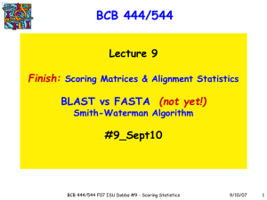 BCB 444/544 Lecture 9 #9_Sept10 Finish: