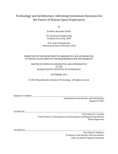 Technology and Architecture: Informing Investment Decisions for