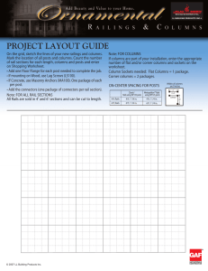 PROJECT LAYOUT GUIDE