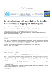 Iterative algorithms with perturbations for Lipschitz pseudocontractive mappings in Banach spaces