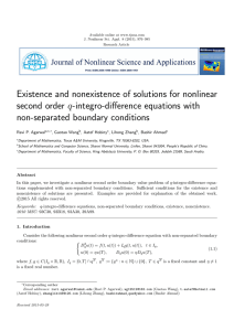 Existence and nonexistence of solutions for nonlinear