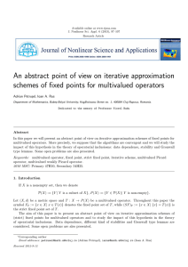 An abstract point of view on iterative approximation