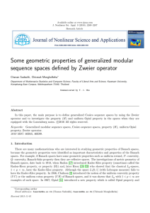 Some geometric properties of generalized modular Chanan Sudsukh, Chirasak Mongkolkeha