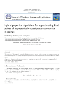Hybrid projection algorithms for approximating fixed points of asymptotically quasi-pseudocontractive mappings