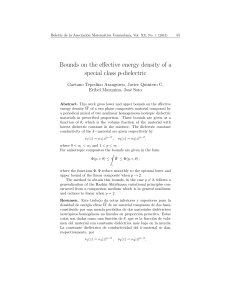 Bounds on the effective energy density of a special class p-dielectric