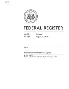 Environmental Protection Agency Vol. 80 Monday, No. 163