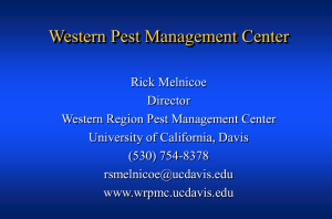 Western Pest Management Center