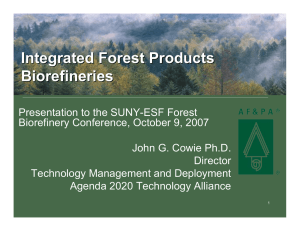 Integrated Forest Products Biorefineries