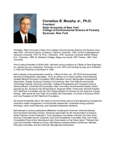 Cornelius B. Murphy Jr., Ph.D.