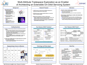 Multi-Attribute Tradespace Exploration as an Enabler