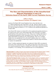 The Size and Characteristics of the Unauthorized