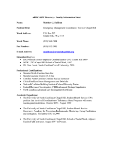 AHEC-SSW Directory - Faculty Information Sheet Name: Matthew J. Sullivan