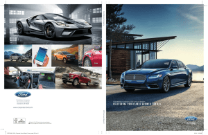 D E L I V E R I N G ... www.corporate.ford.com Ford Motor Company 2015 Annual Report For