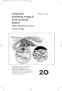 20 Comparative Evolutionary Ecology of Social and Sexual
