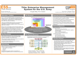 ESS MIT ESD Title: Enterprise Management