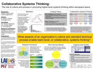 Collaborative Systems Thinking: