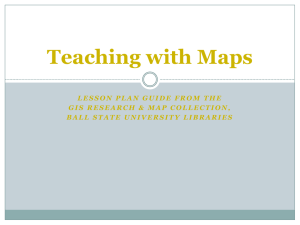 Teaching with Maps