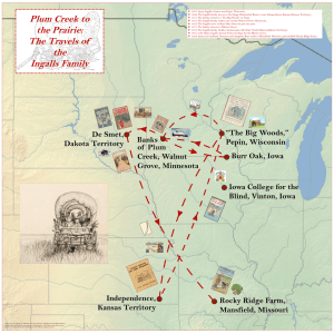  1867: Laura Ingalls is born near Pepin, Wisconsin.