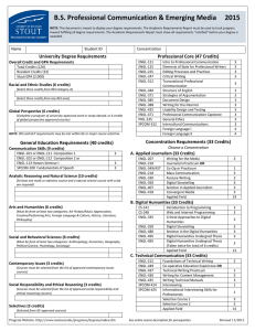 University Degree Requirements