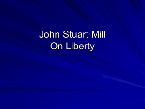 John Stuart Mill On Liberty