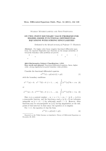 Mem. Differential Equations Math. Phys. 54 (2011), 134–138