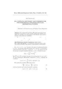 Mem. Differential Equations Math. Phys. 59 (2013), 121–125 Nino Partsvania