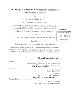 An  Analysis  of  Hybrid  Life ... Sustainable  Habitats Margaret  Miller  Shaw