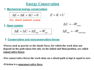 Energy Conservation W U E