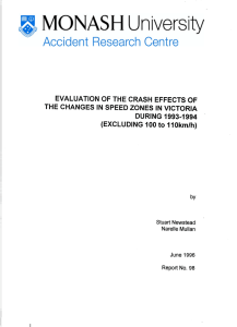 EVALUATION OF THE CRASH EFFECTS OF DURING 1993-1994