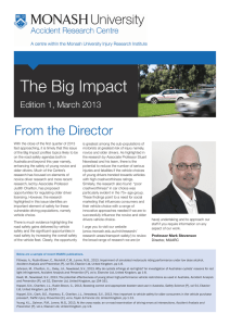 The Big Impact From the Director Edition 1, March 2013