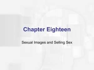 Chapter Eighteen Sexual Images and Selling Sex
