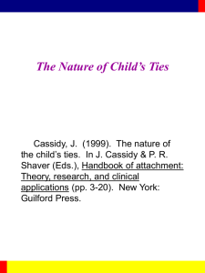 The Nature of Child’s Ties