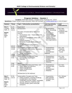 Program Syllabus – Session 1