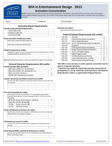 University Degree Requirements   