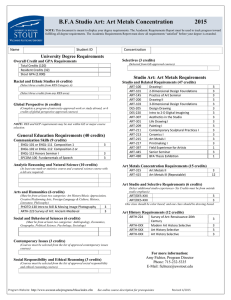   University Degree Requirements