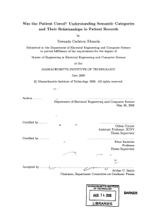 Was  the  Patient Cured?  Understanding  Semantic ... and  Their Relationships  in  Patient Records