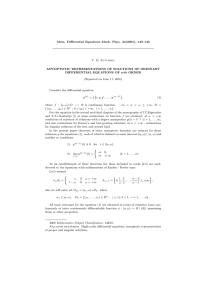 Mem. Differential Equations Math. Phys. 24(2001), 140–145 V. M. Evtukhov