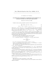 Mem. Differential Equations Math. Phys. 28(2003), 147–151