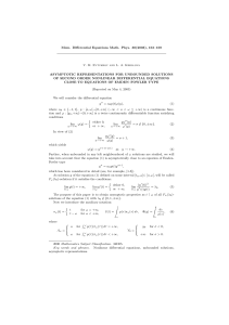 Mem. Differential Equations Math. Phys. 30(2003), 153–158